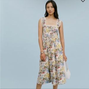 Reformation xs smocked dress- gorgeous and perfect for summer